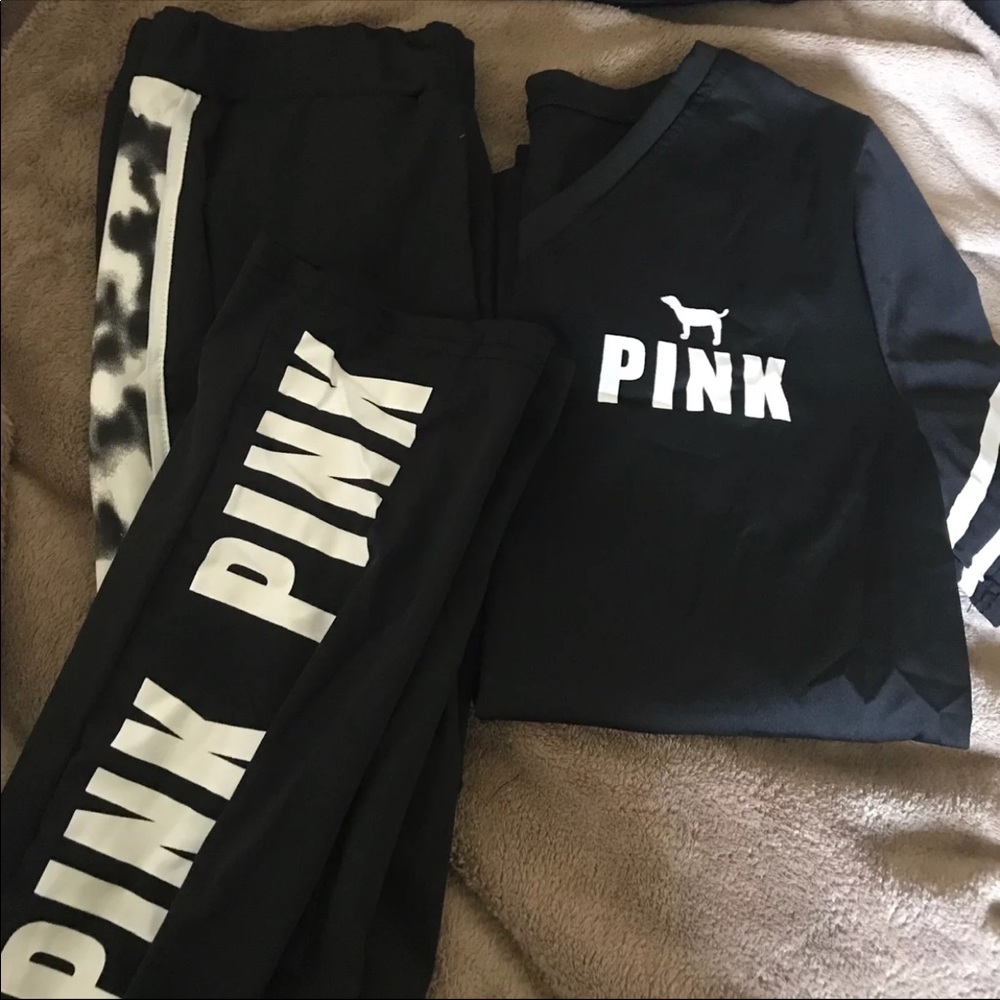 Victoria’s secret outfit leggings/joggers & tee